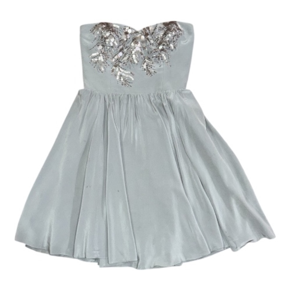 Rebecca Taylor Silk Sequin Beaded Party Dress Size 2